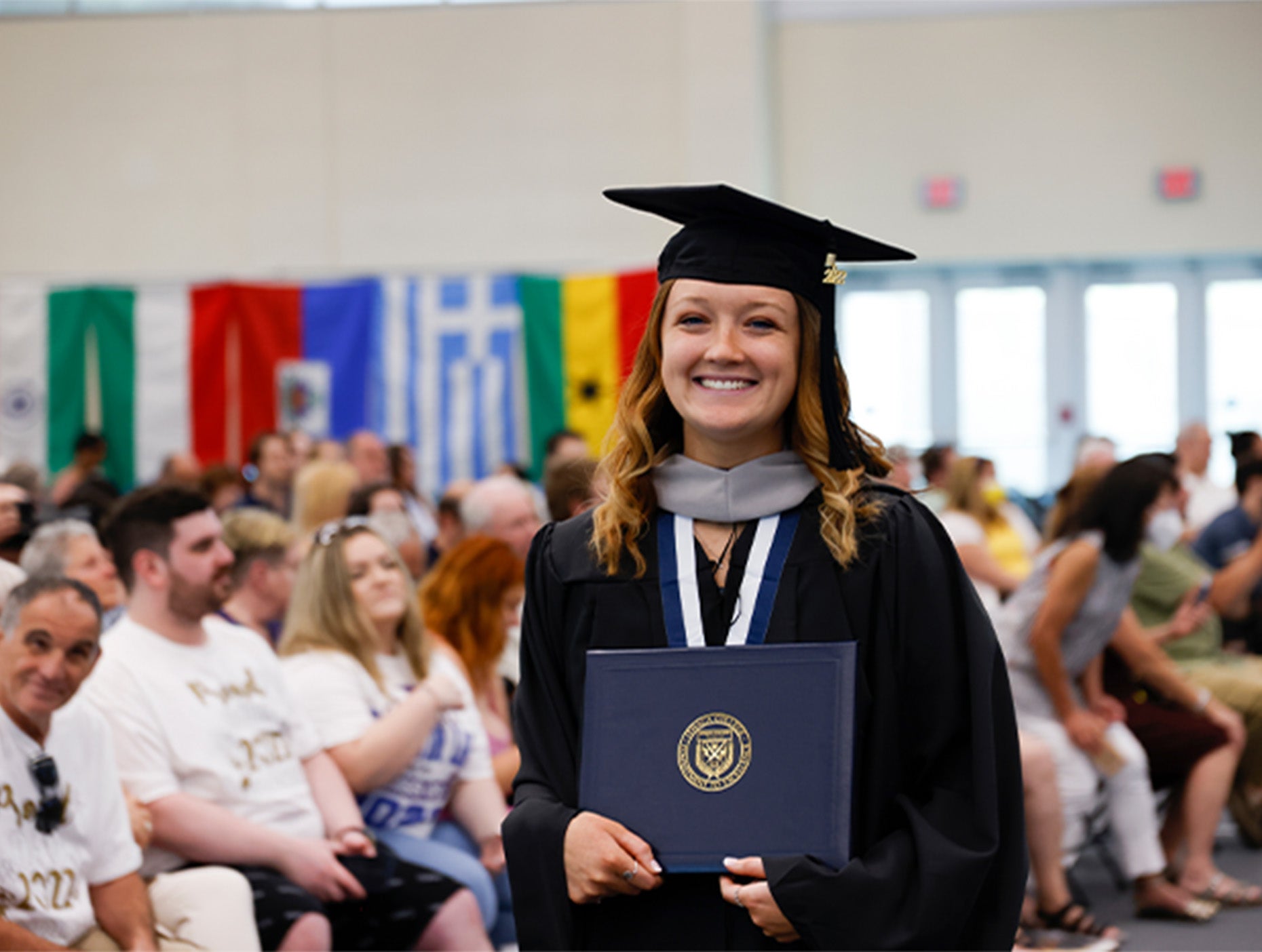 graduation photo representing the online SLP program at Ithaca College online