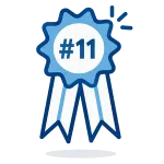 11 badge transparent